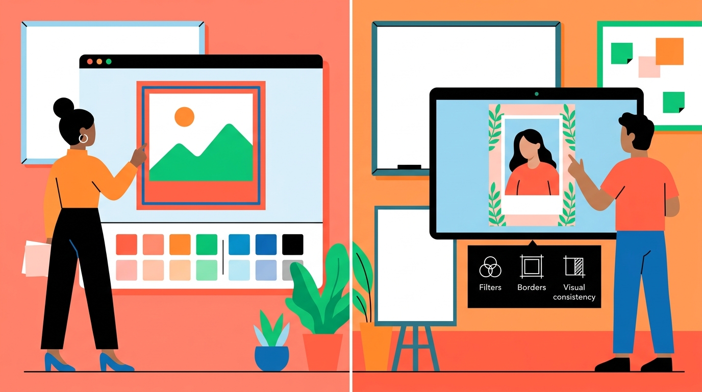 How To Grow And Engage Your Audience With Great Social Media Visuals Instasize Borders