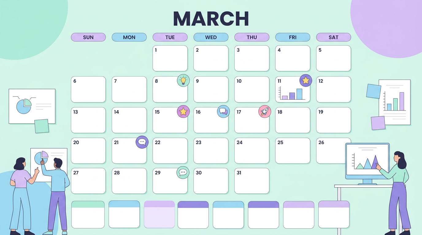 February social media holidays calendar