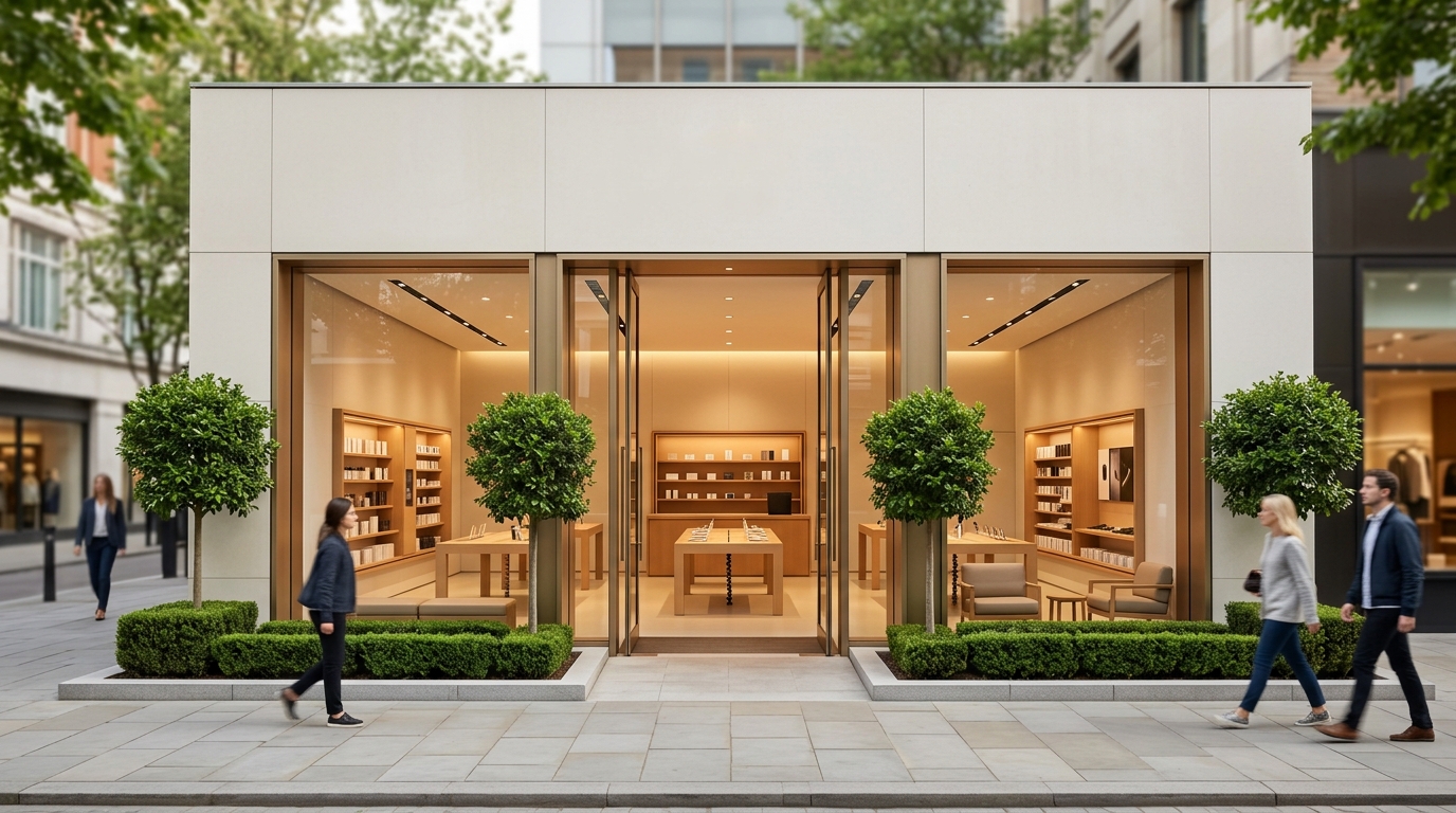 Brand Consistency Apple Store Shinjuku