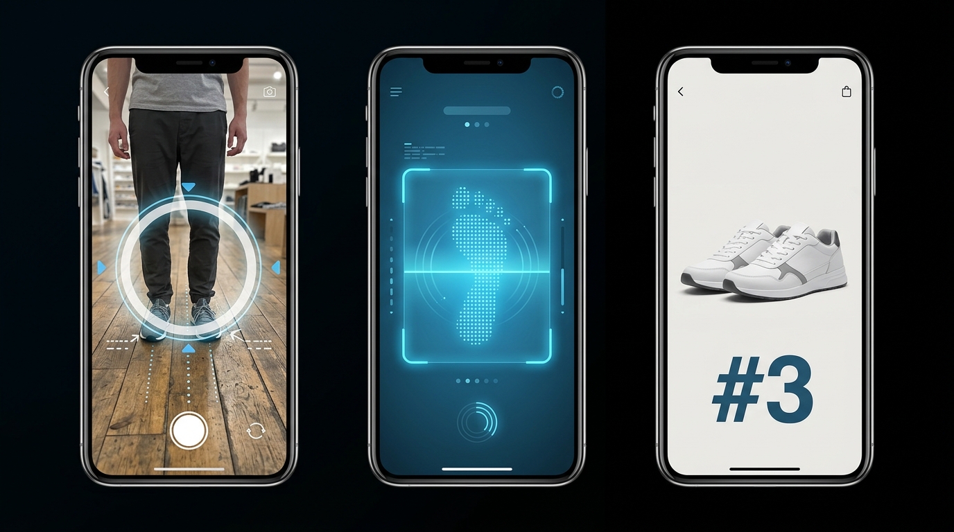 augmented reality nike try-on app