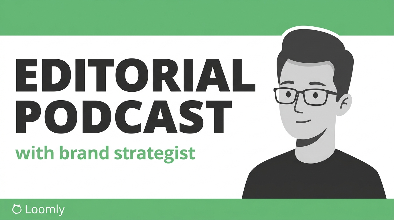 brand awareness produce a podcast The Brand Moat Loomly