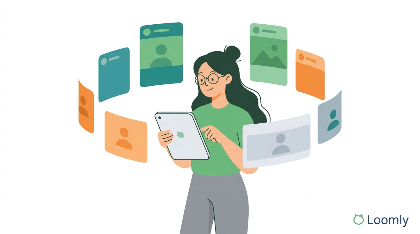 Loomly’s social media management platform makes it easy to manage all your social media accounts