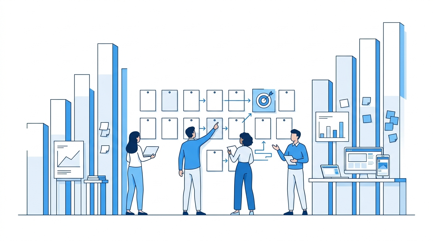 Digital transformation change target communication