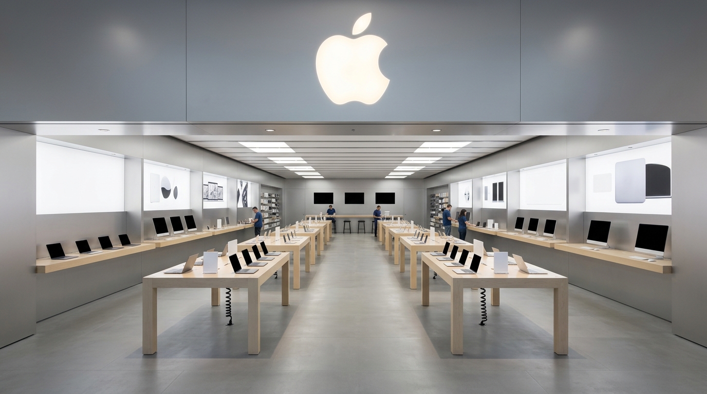 brand trust Apple Store Trafford Center Manchester UK