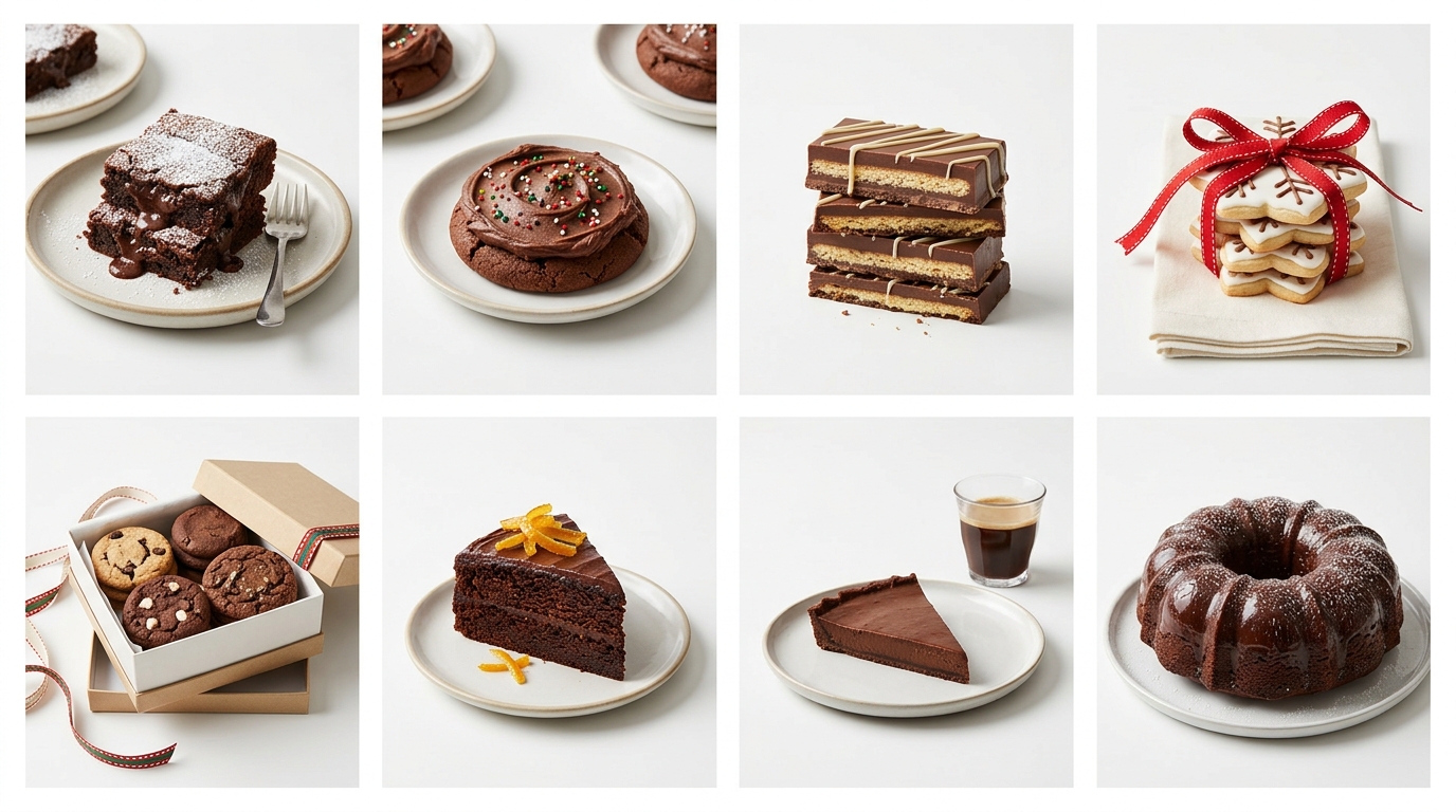 Ghirardelli's Social Pages & UGC Baking photos from Ghirardelli's followers