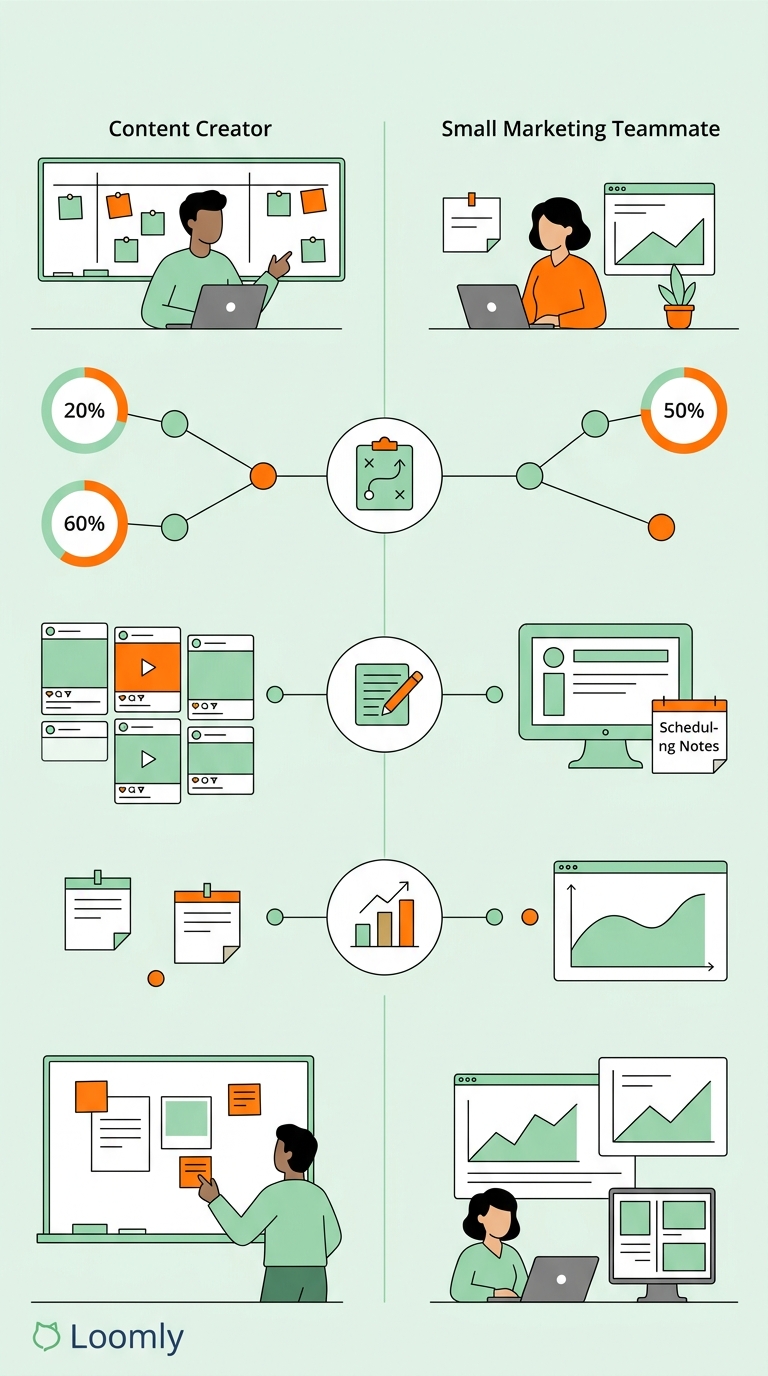 Covid-19 Main Business Challenge Infographic Introducing Loomly Match