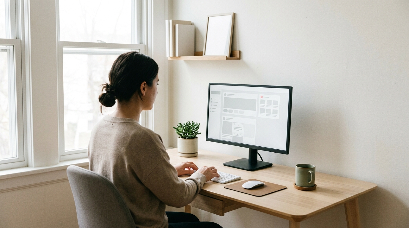 Work from home proven strategies use a dedicated workspace