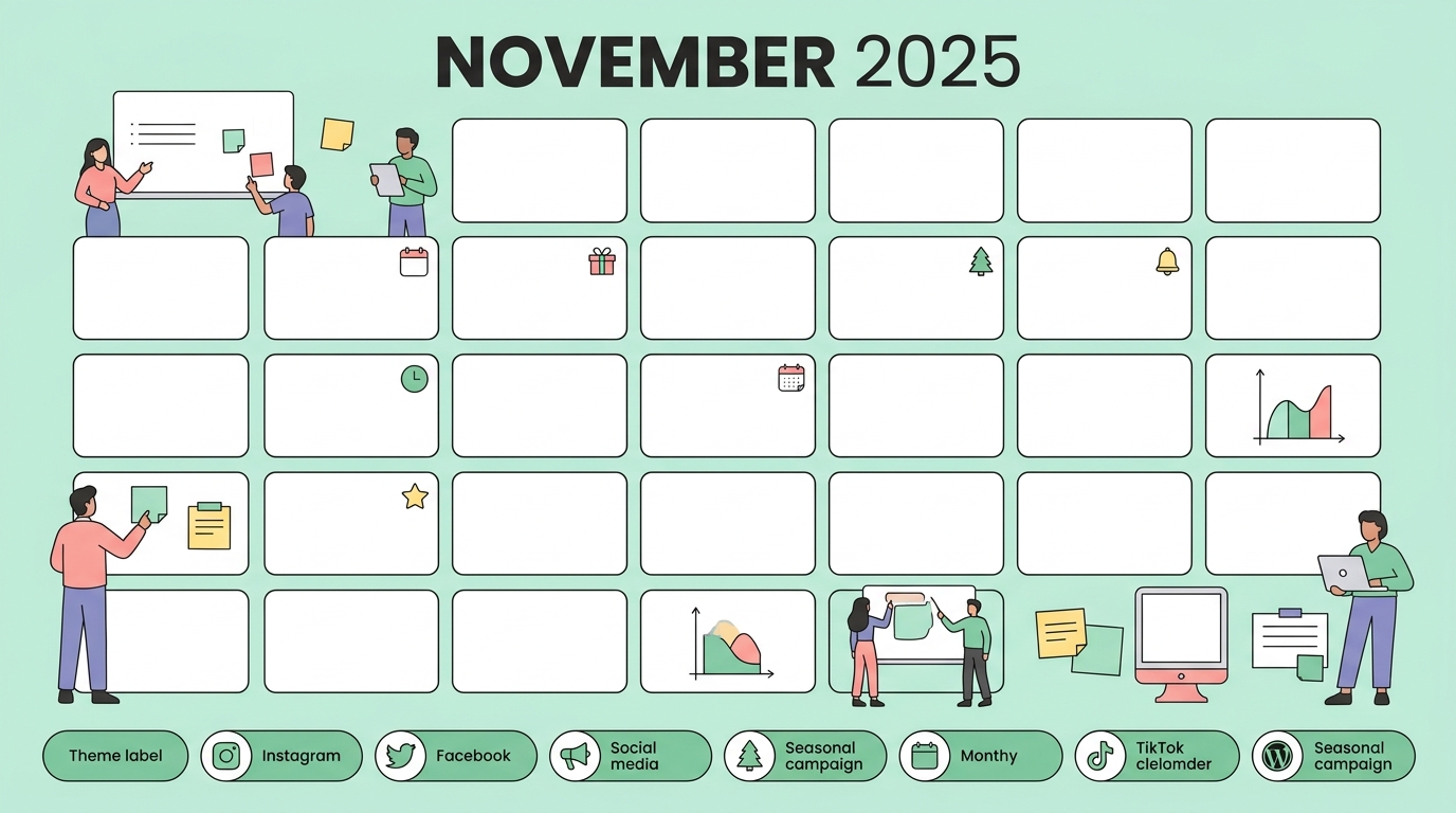 November social media holidays calendar