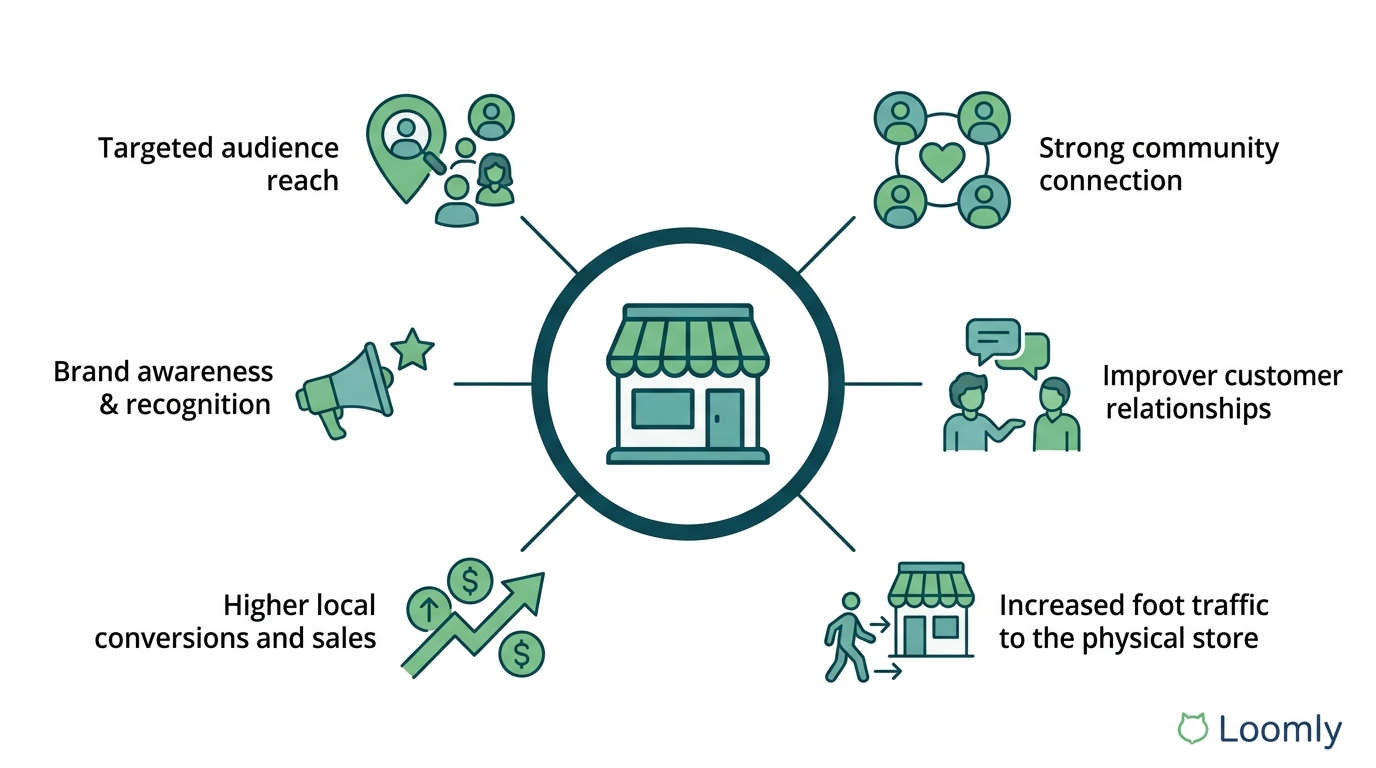 Benefits of Hyperlocal Social Media Marketing Benefits of hyperlocal social media marketing