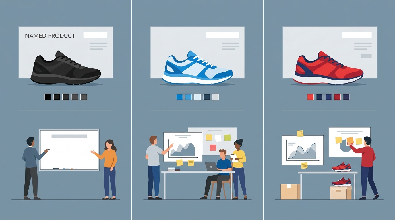 brand storytelling on running product names