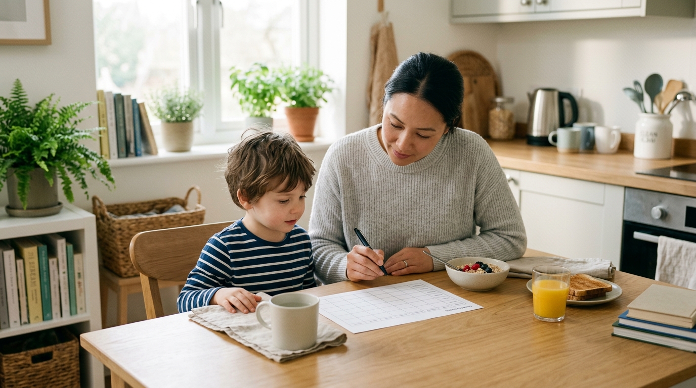 Work from home proven strategies give your kids a routine