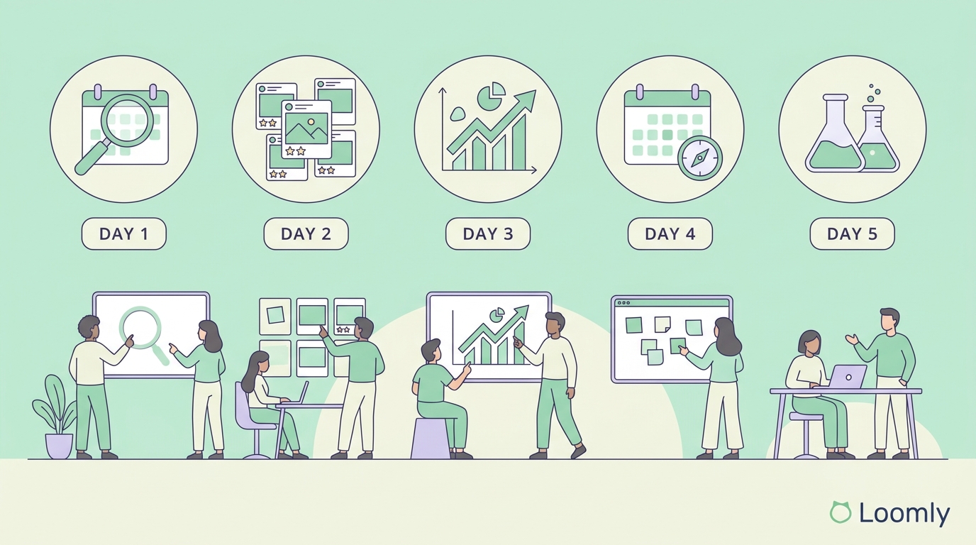 five day social media audit 
