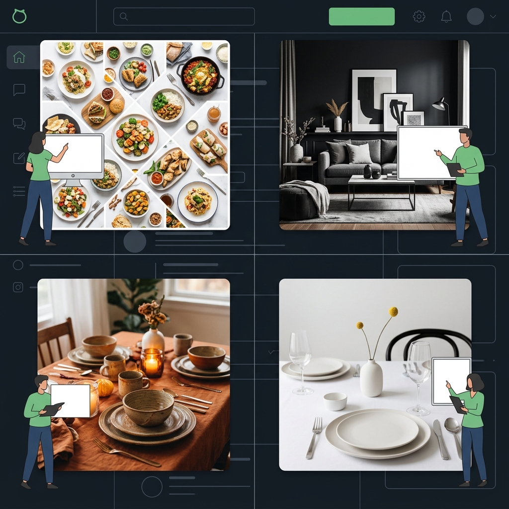 How To Grow And Engage Your Audience With Great Social Media Visuals Instasize Collages