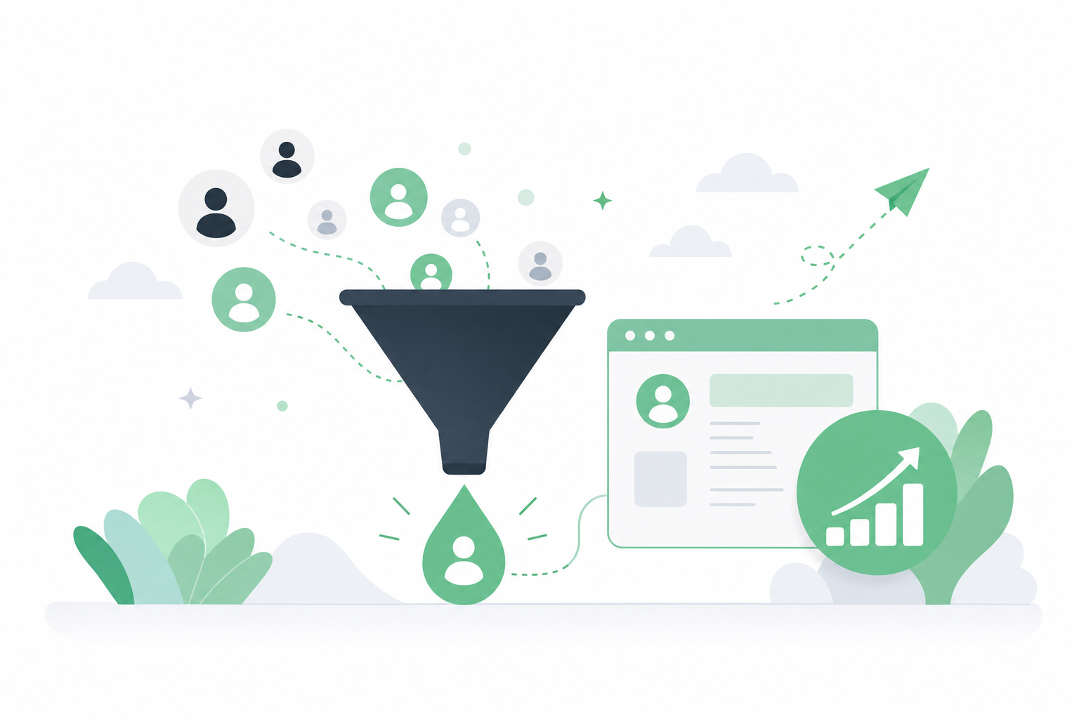 Nuturing marketing double your freelancing example