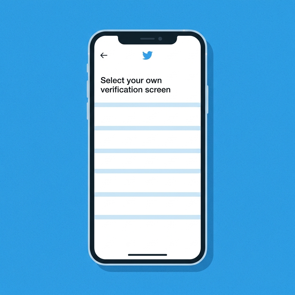 twitter blue badge application step 1