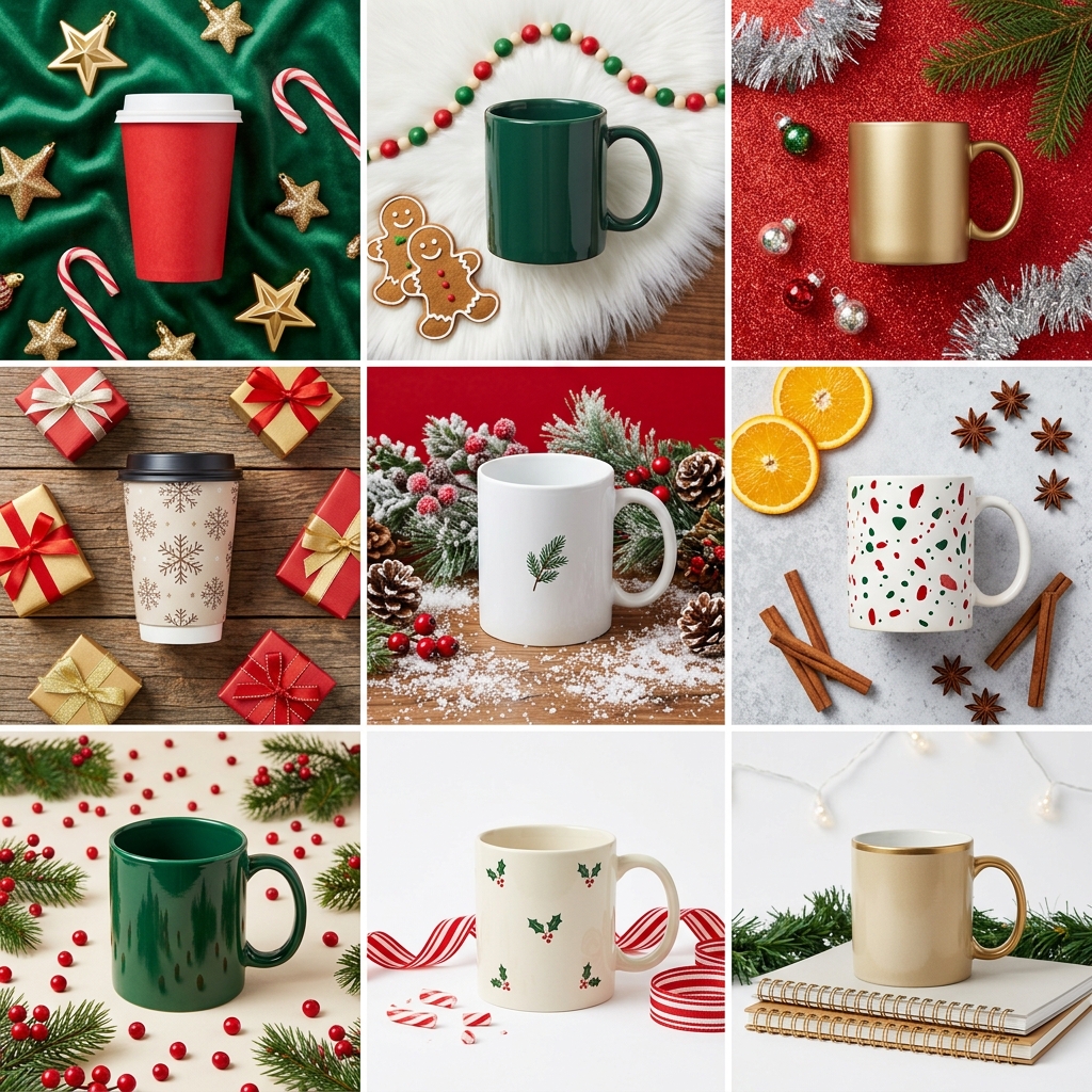 Starbucks holiday social posts