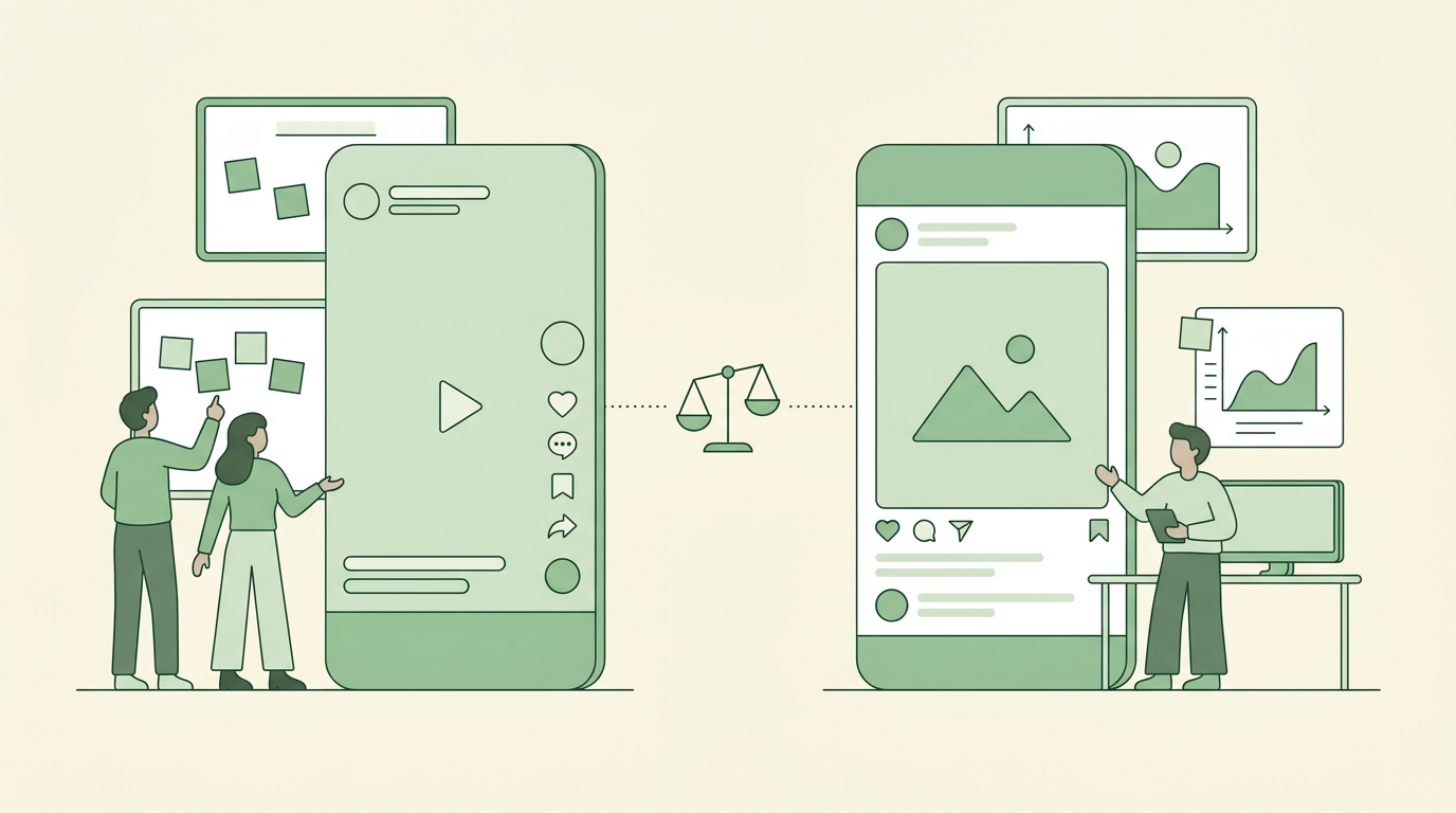 Instagram Reels vs posts — which one is better for your business? 