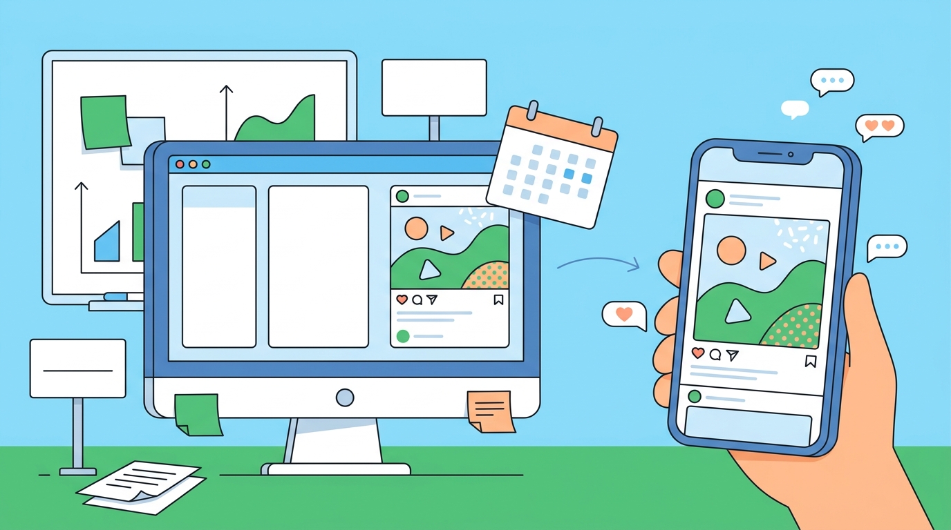 Loomly calendars in Canva