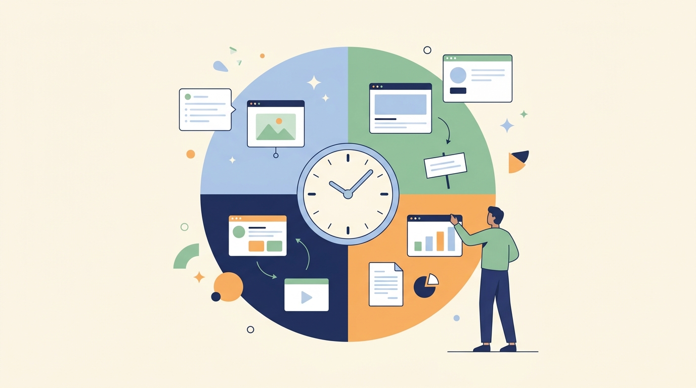 Time Limitations in Social Media Marketing Marketers struggle with time management
