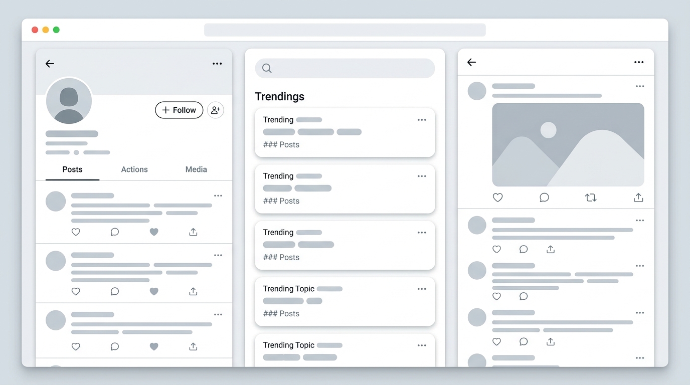 Threads app on desktop