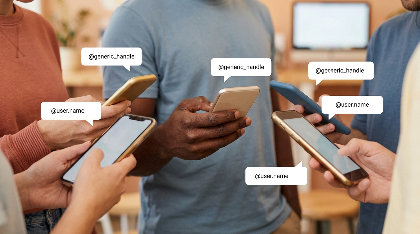 meaning of handle – social media 