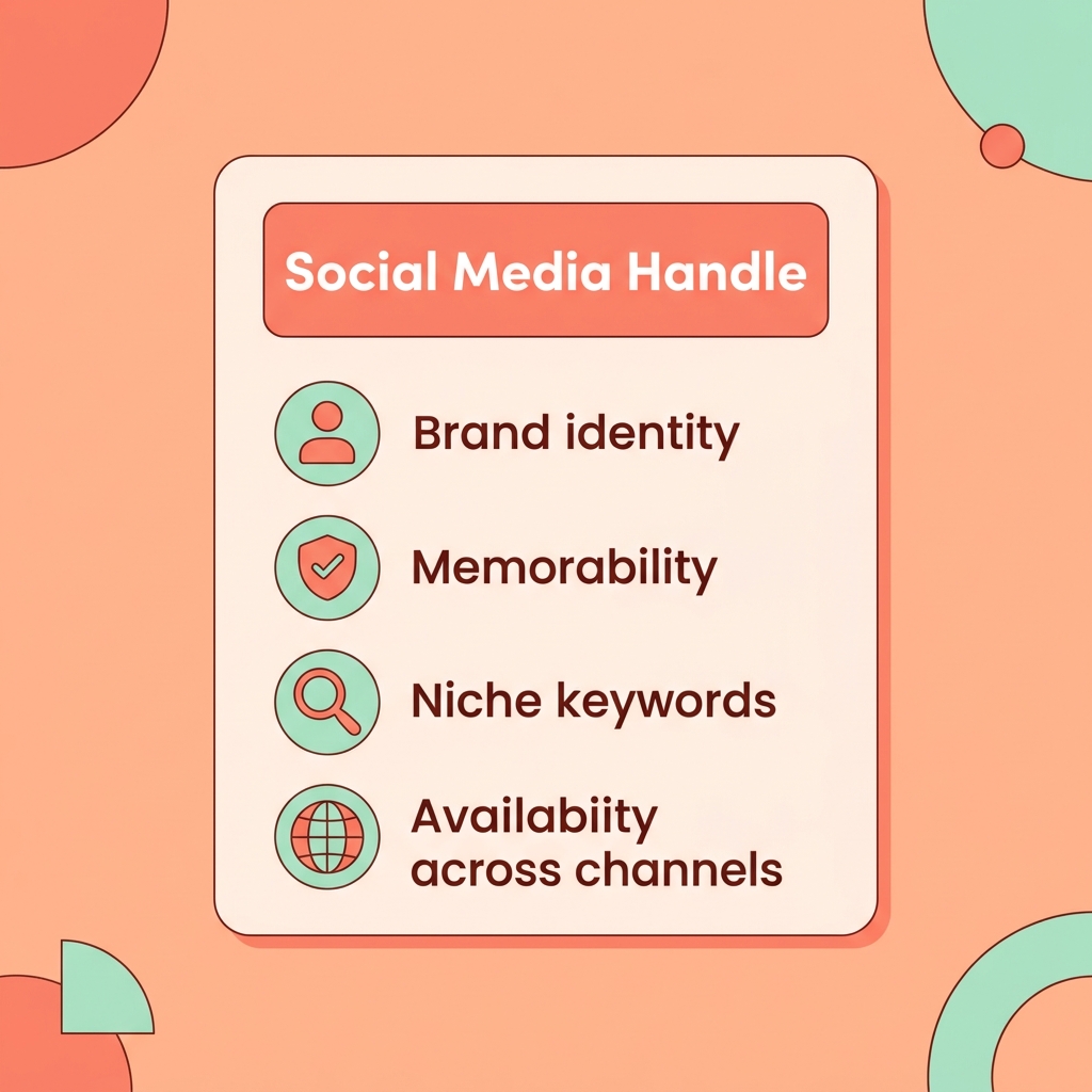 How to choose a social media handle