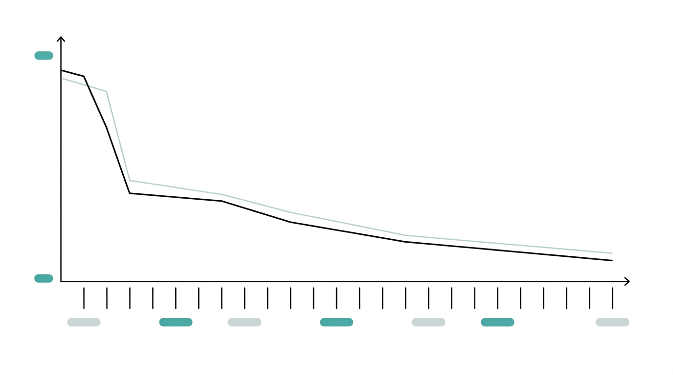 TikTok Engagement Stats Chart