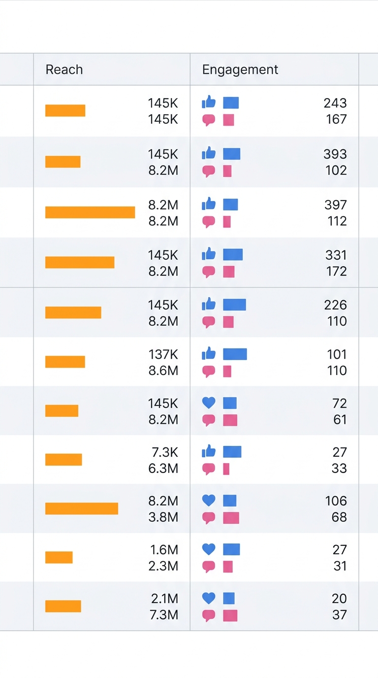Social Media Analytics Facebook Reach