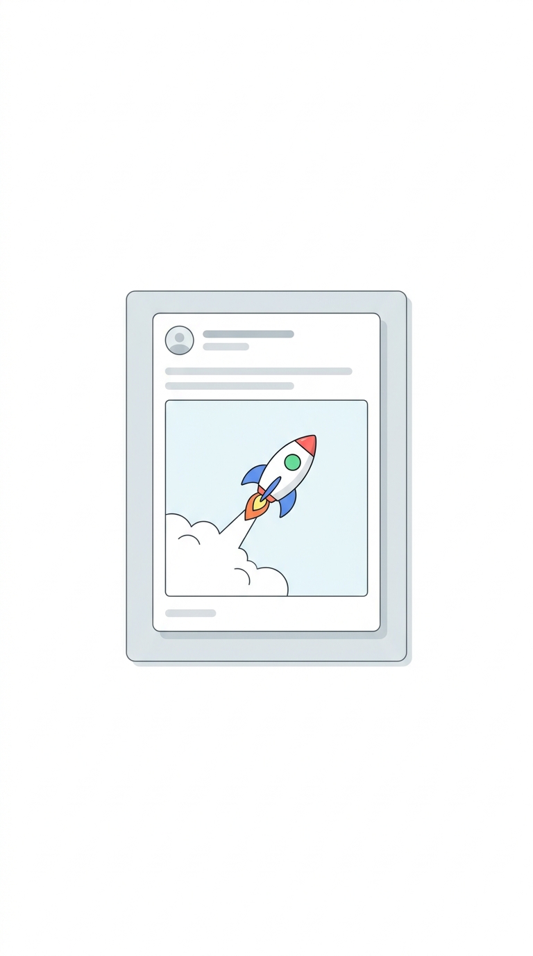 social media for small business post preview