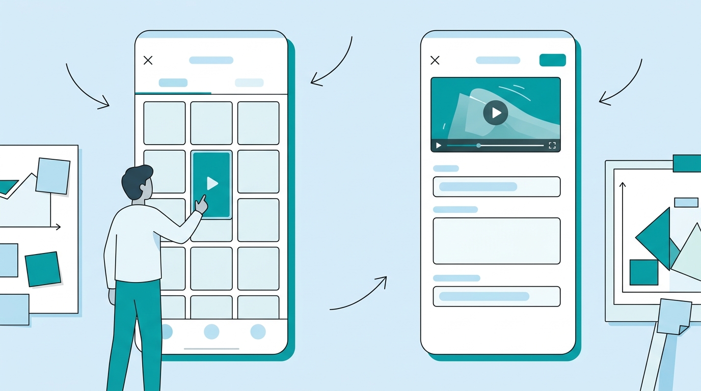 Creating a Video Pin on Pinterest Mobile Screenshots of Video Pin on Pinterest Mobile