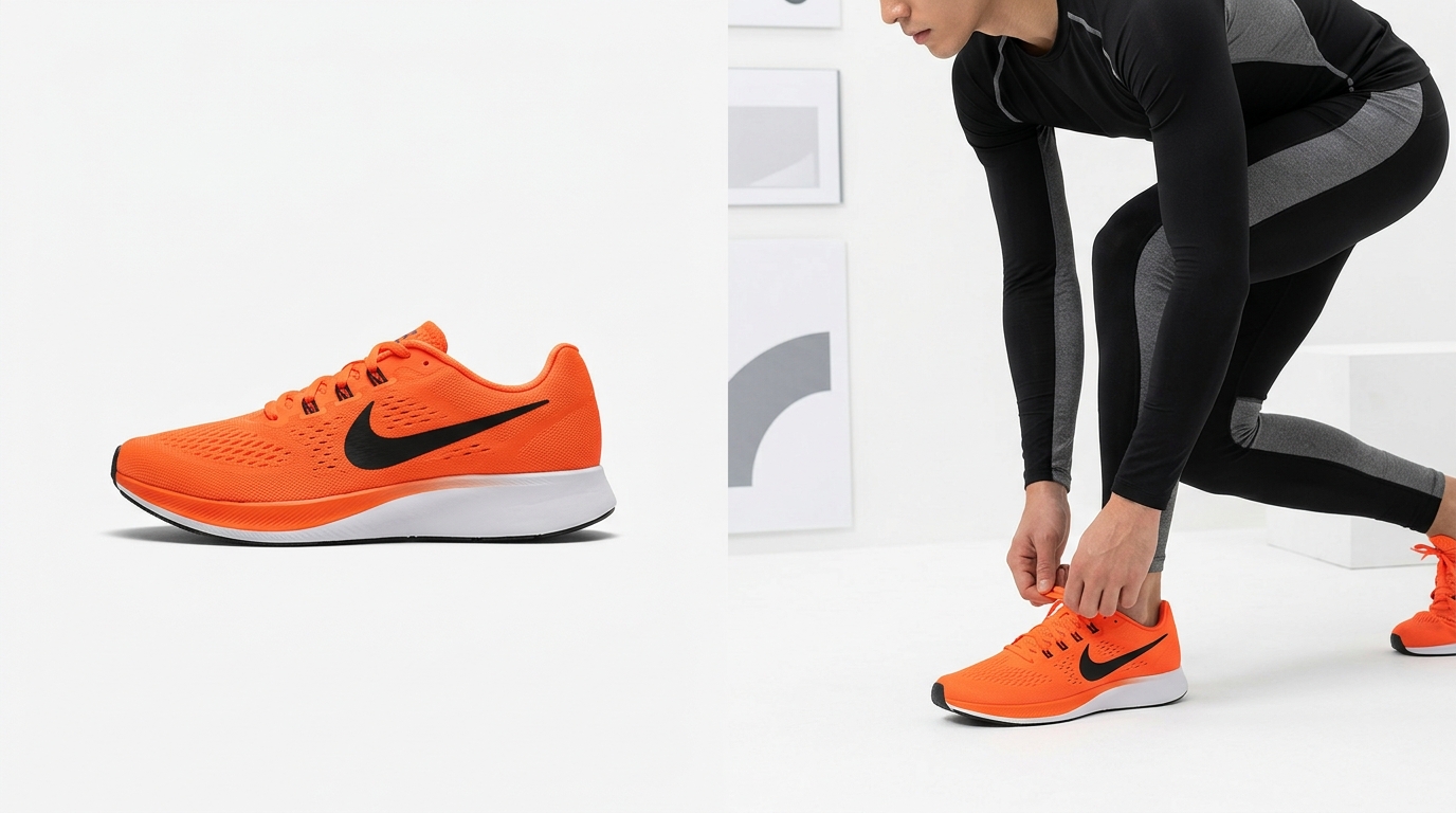 Brand consistency Nike website