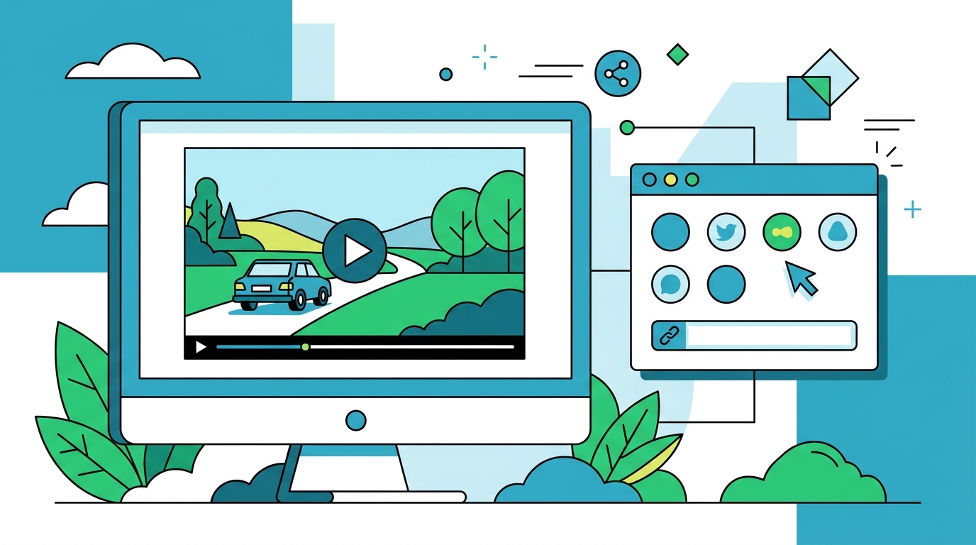 youtube marketing share videos on social media