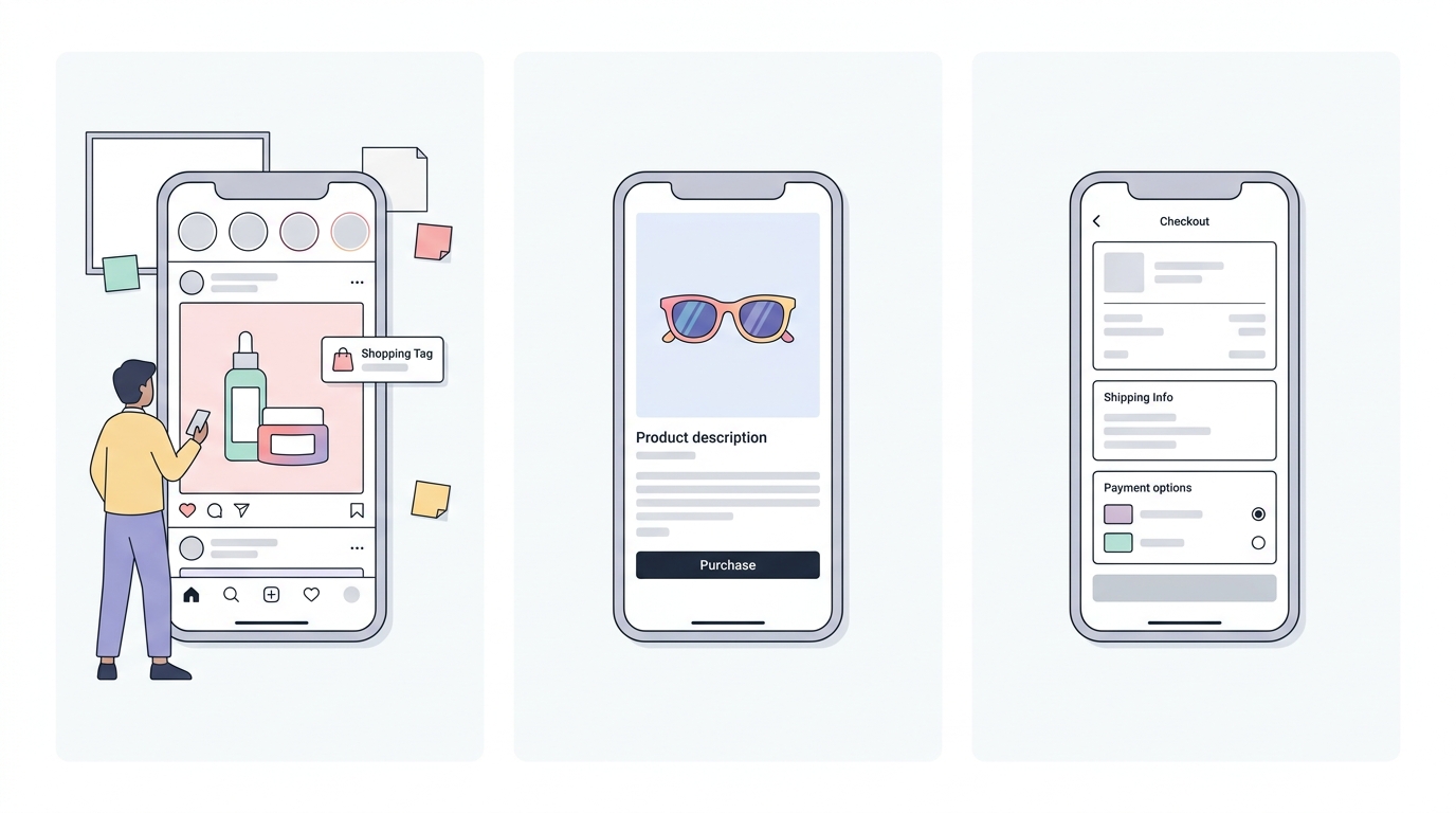 social commerce instagram checkout