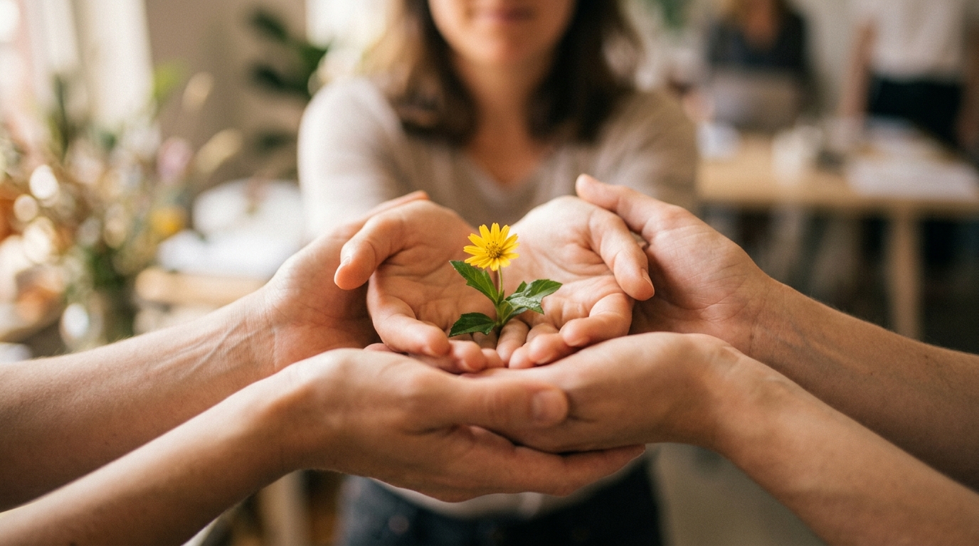 team collaboration make giving a priority