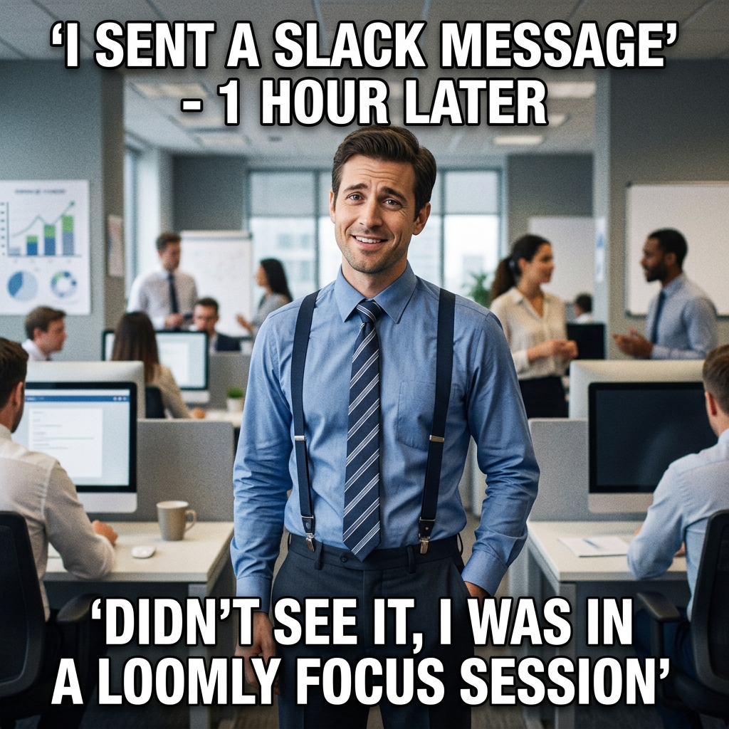 b2b brand slack meme