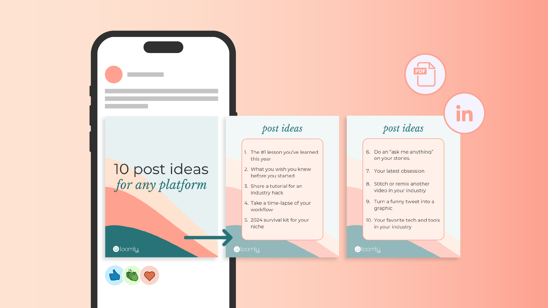 LinkedIn carousel post  