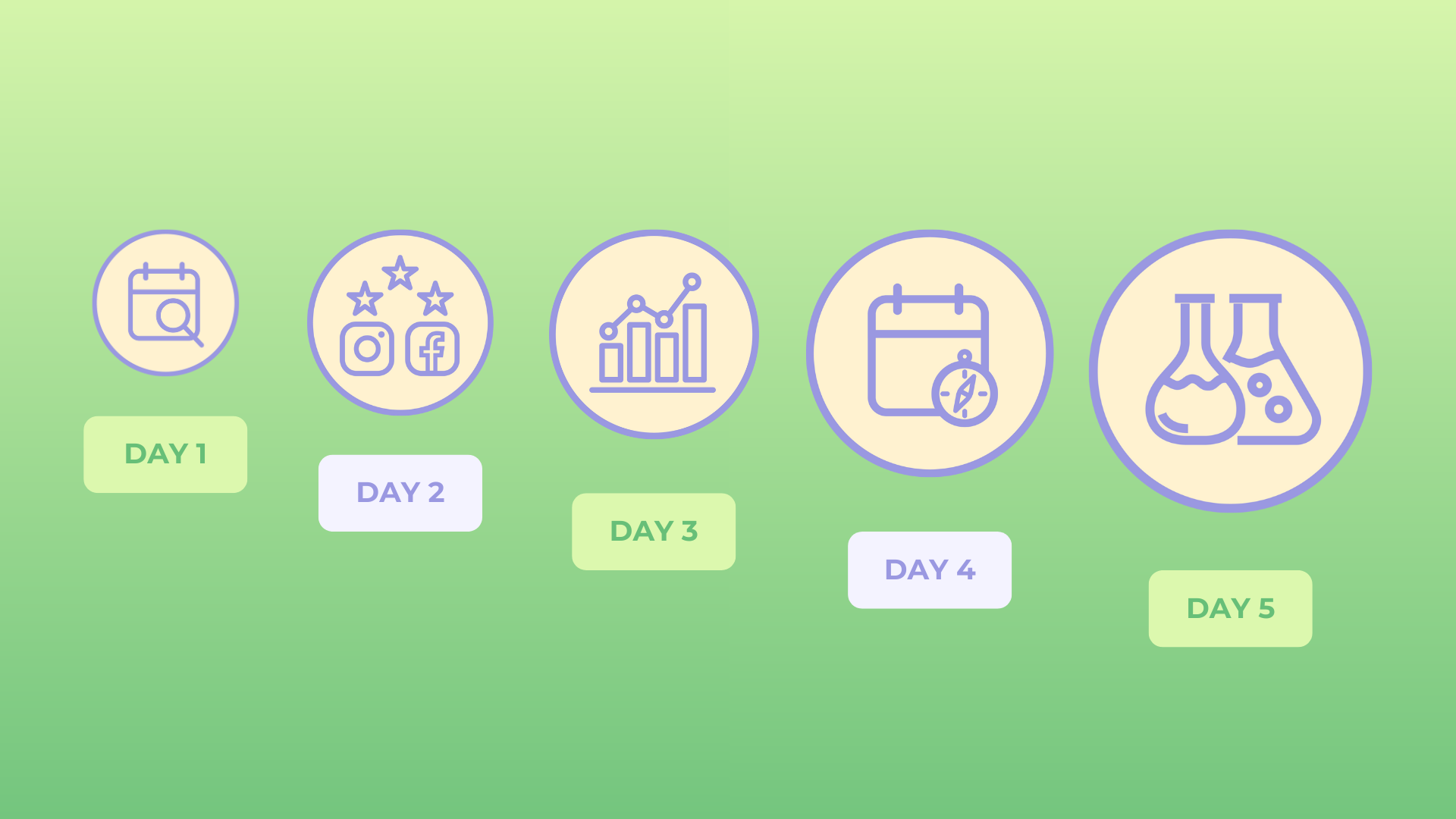 five day social media audit 