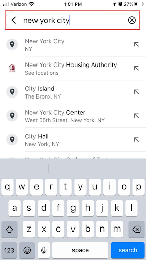 how to add location on instagram