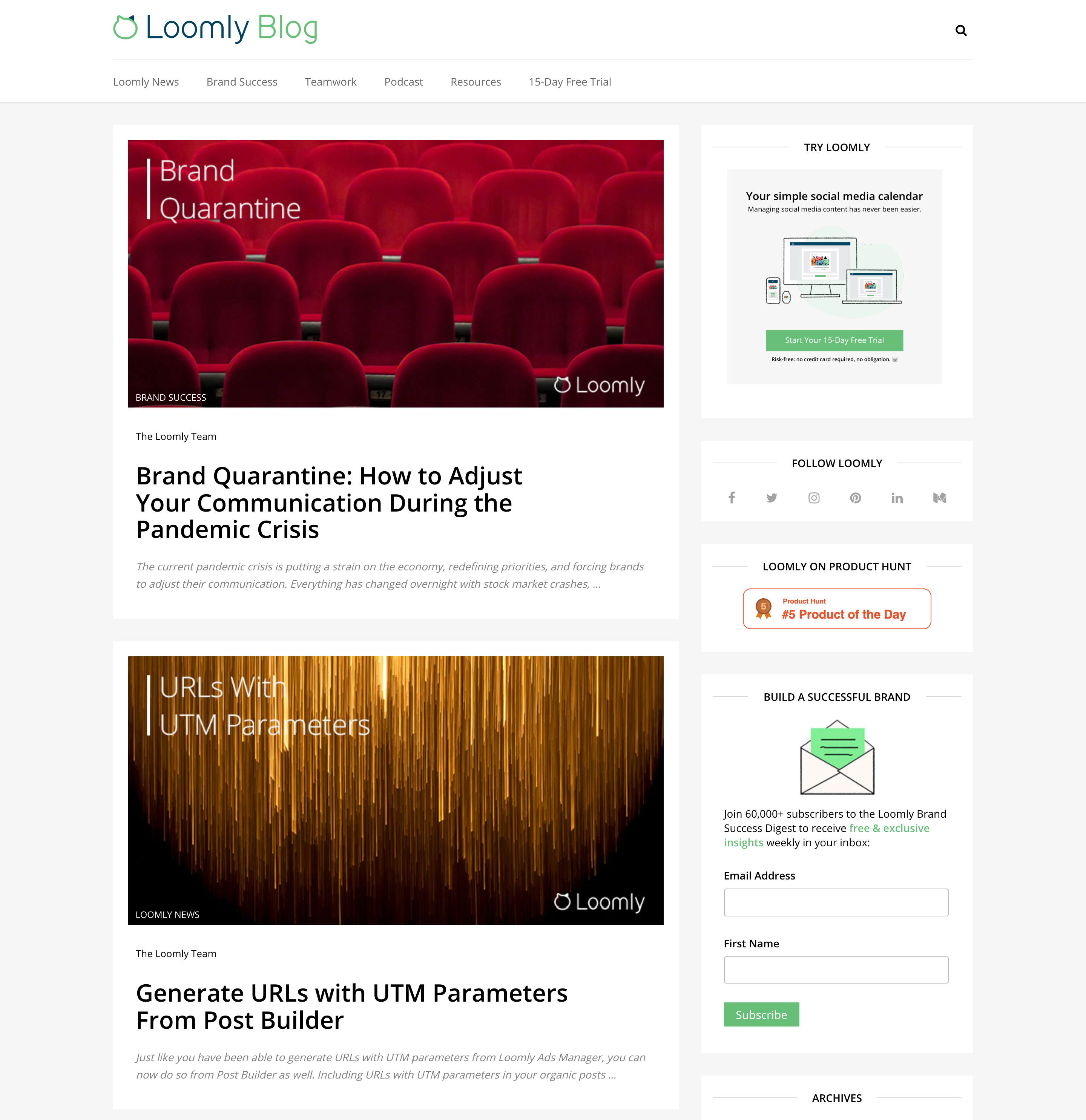 Coronavirus Lockdown Guide Blogs Loomly Blog