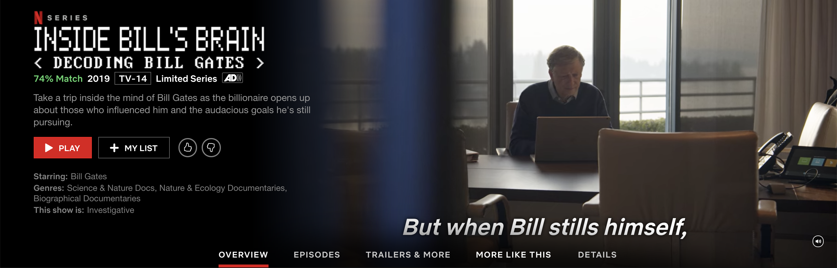 Coronavirus Lockdown Guide Documentary Inside Bill's Brain