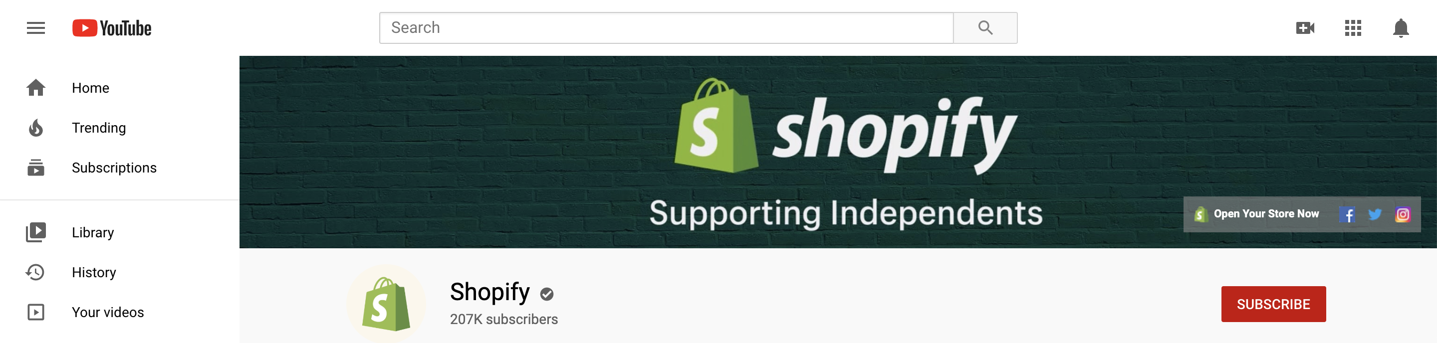 Coronavirus Lockdown Guide YouTube Channels Shopify