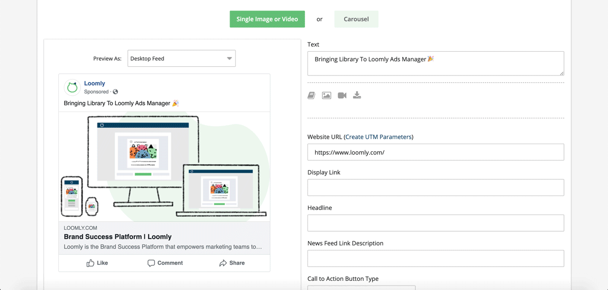 Loomly Ads Studio Create Social Media Stories Story Ads Loomly Studio