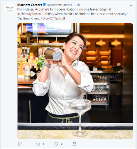 Employer branding marriott career feed