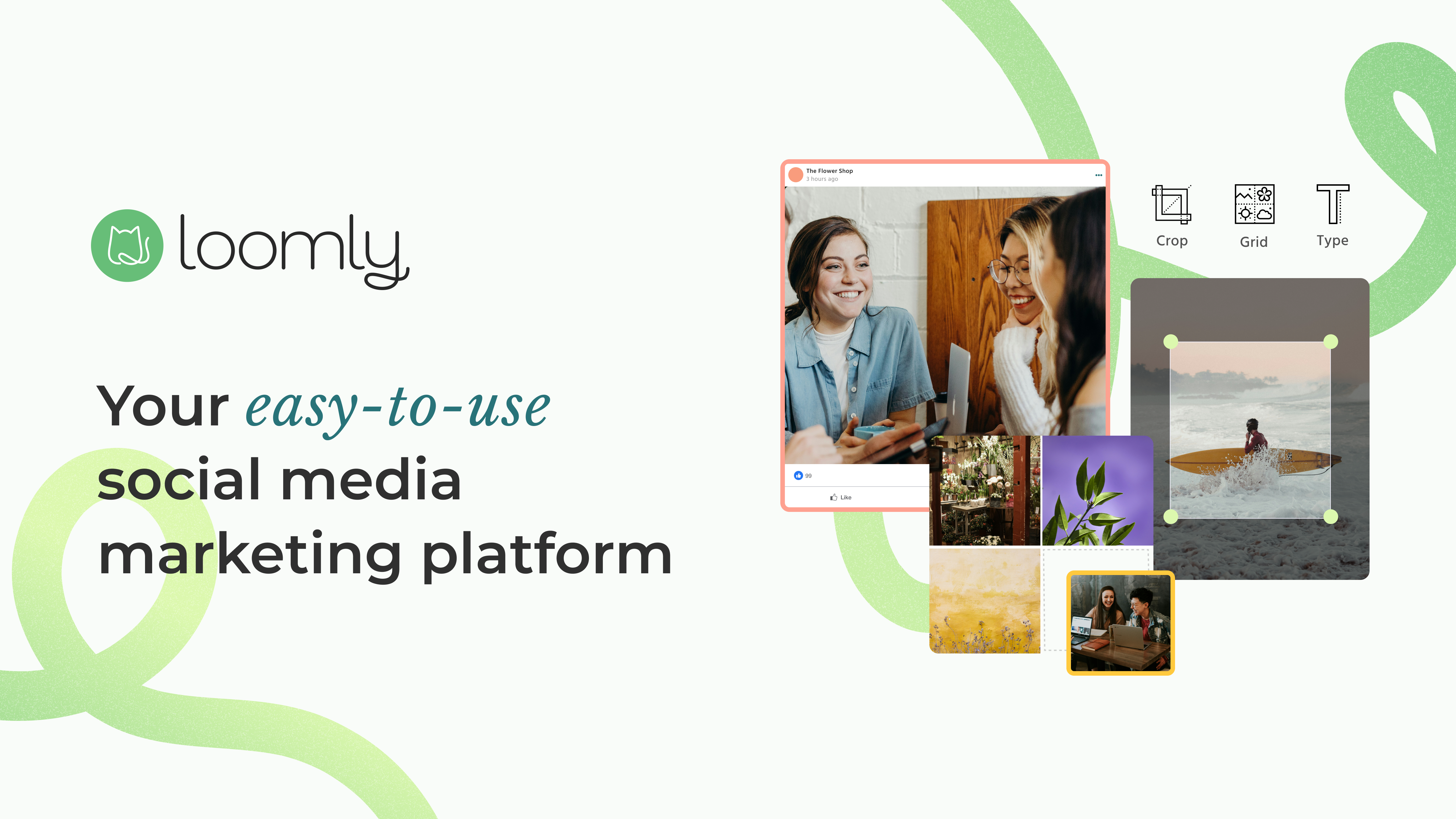 Loomly, the easy-to-use social media management platform
