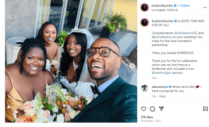 Kudzi Chikumbu Instagram sharing his life with his followers