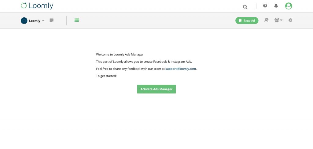Loomly Ads Manager