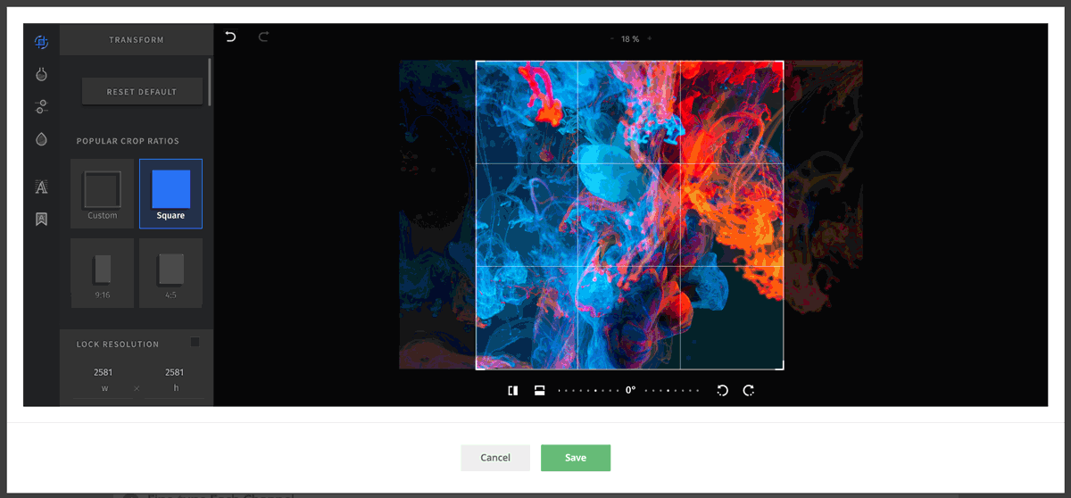 Loomly Studio Post Builder Edit Options