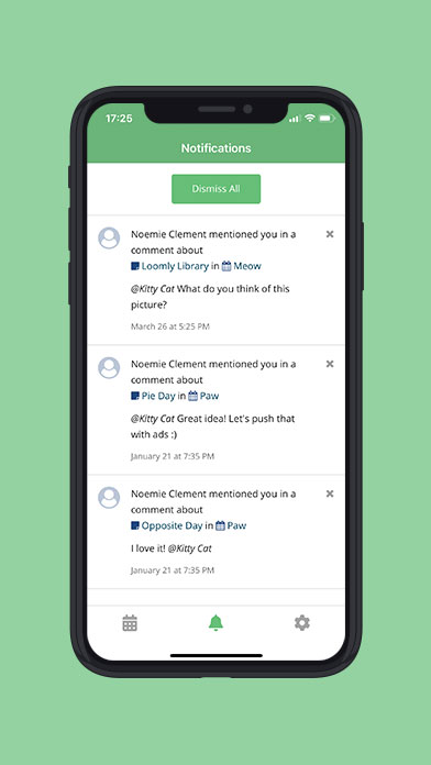 New Loomly Mobile Apps Notifications