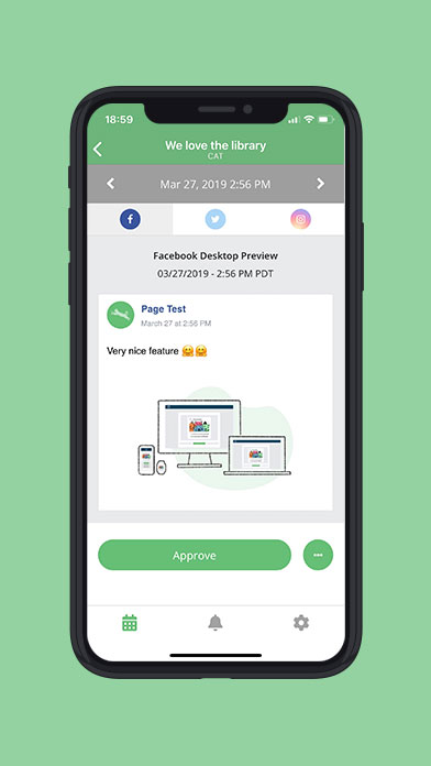 New Loomly Mobile Apps Post View