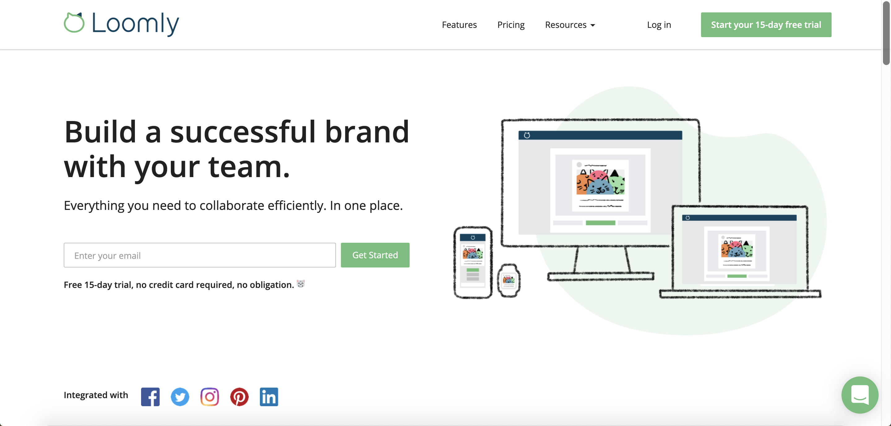 Nurturing marketing tools Loomly